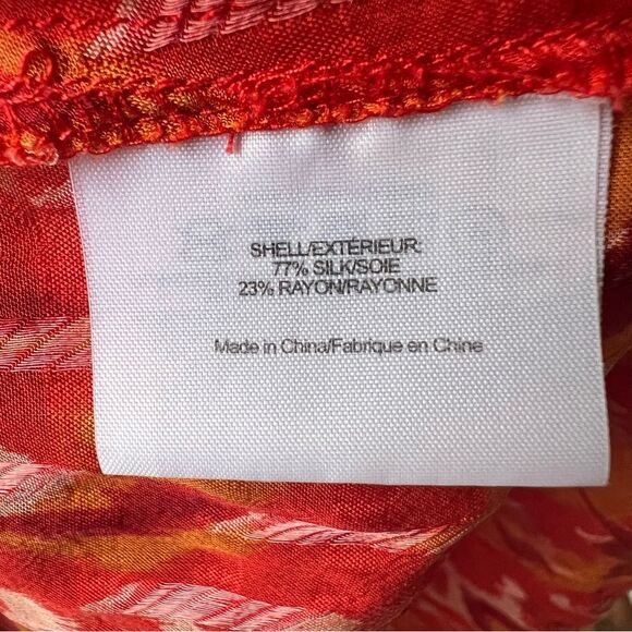 Tory Burch Drawstring V-Neck Boho Kaftan Coverup Dress - Picture 2 of 5